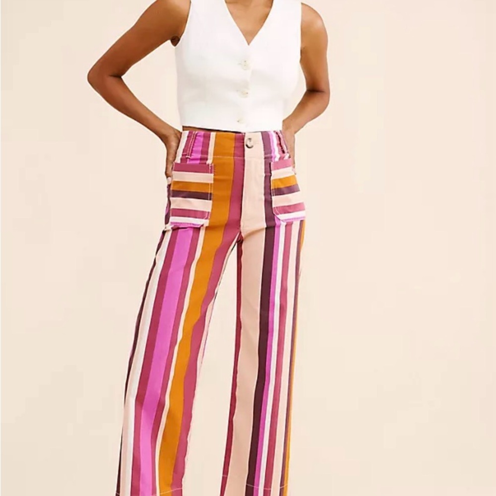 Meave Multicolor Cropped Women's Pants